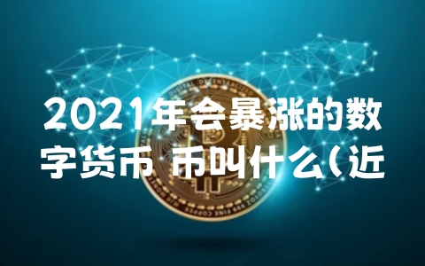 2021年会暴涨的数字货币 币叫什么（近期可能暴涨数字币）